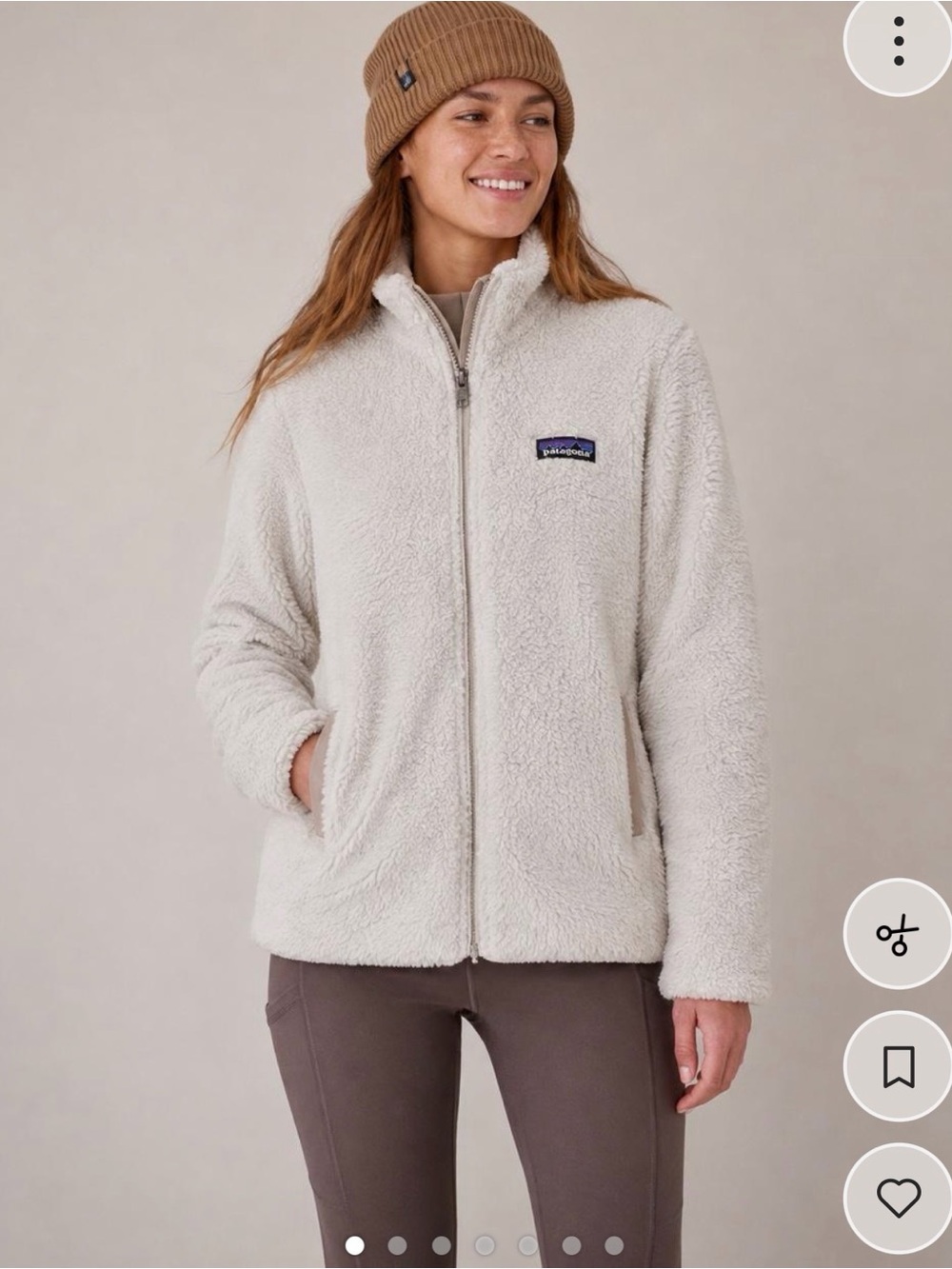 Patagonia Los Gatos fleece sz large